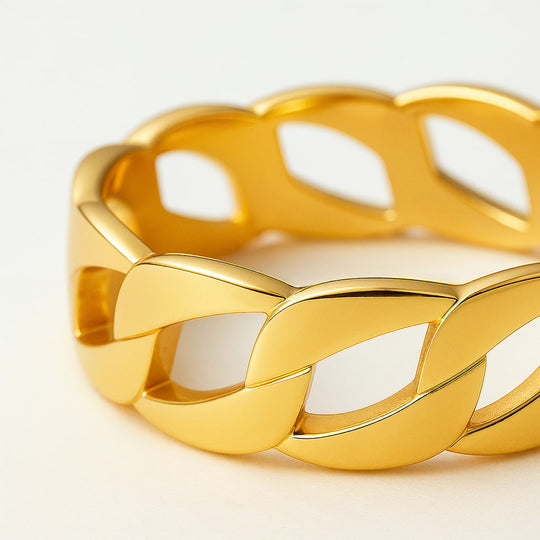 "AZORES" CRISSCROSS RING