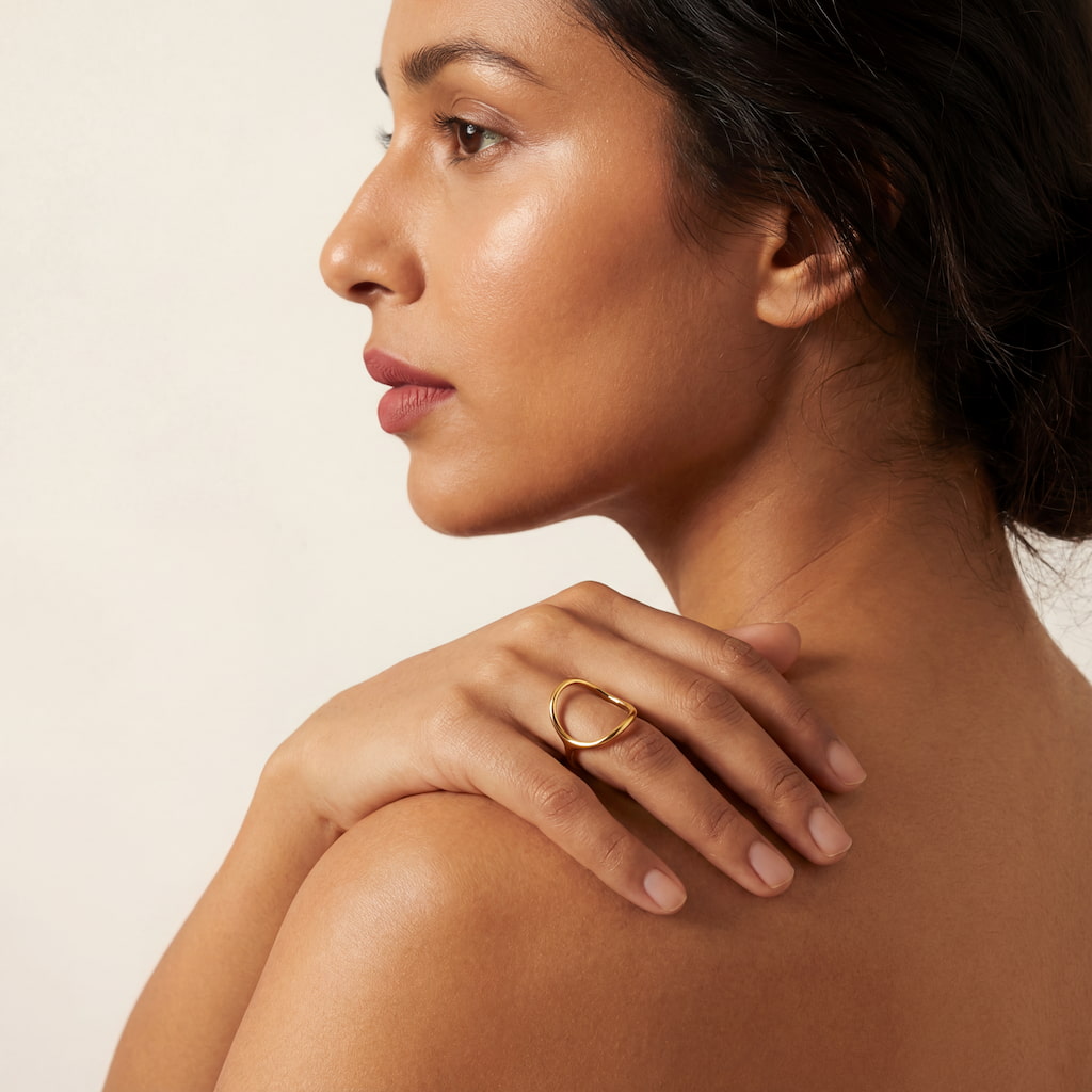 "BARCELONA" OPEN RING