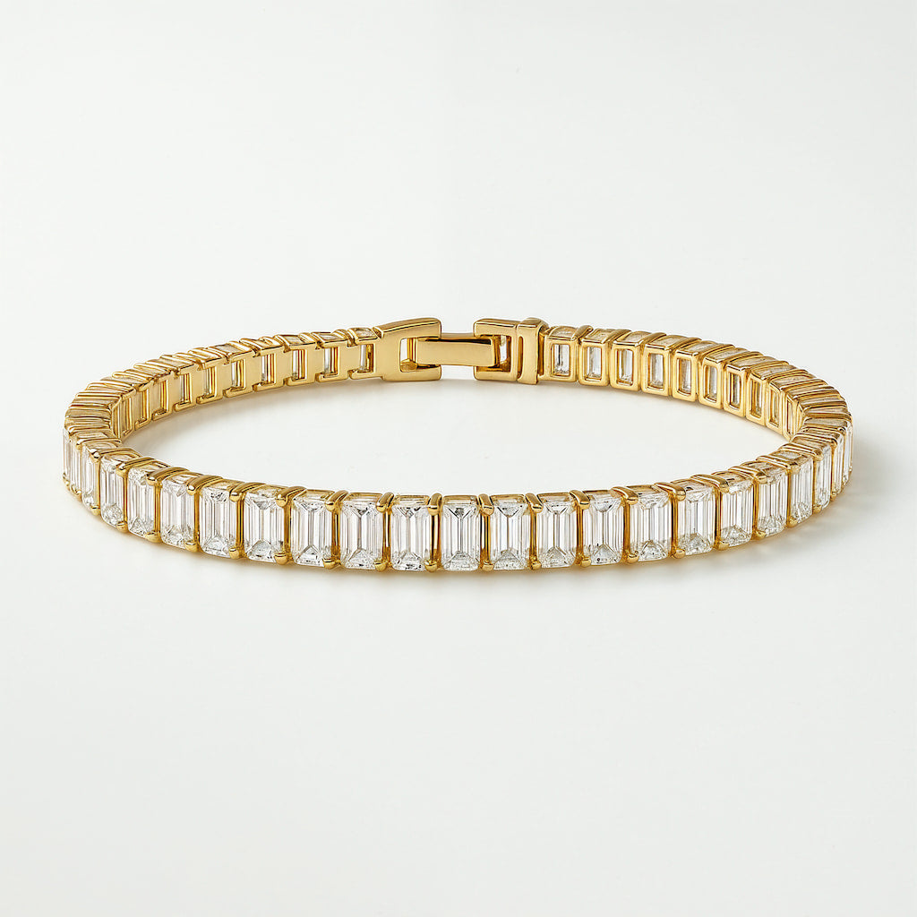 "BOCA" CLASSIC BAGUETTE TENNIS BRACELET