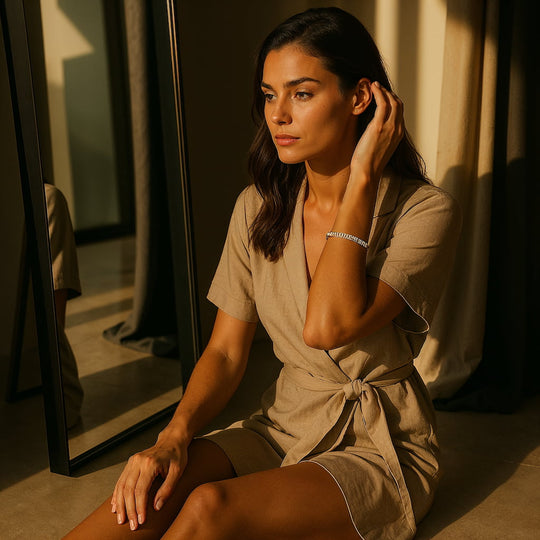 "BOCA" CLASSIC BAGUETTE TENNIS BRACELET