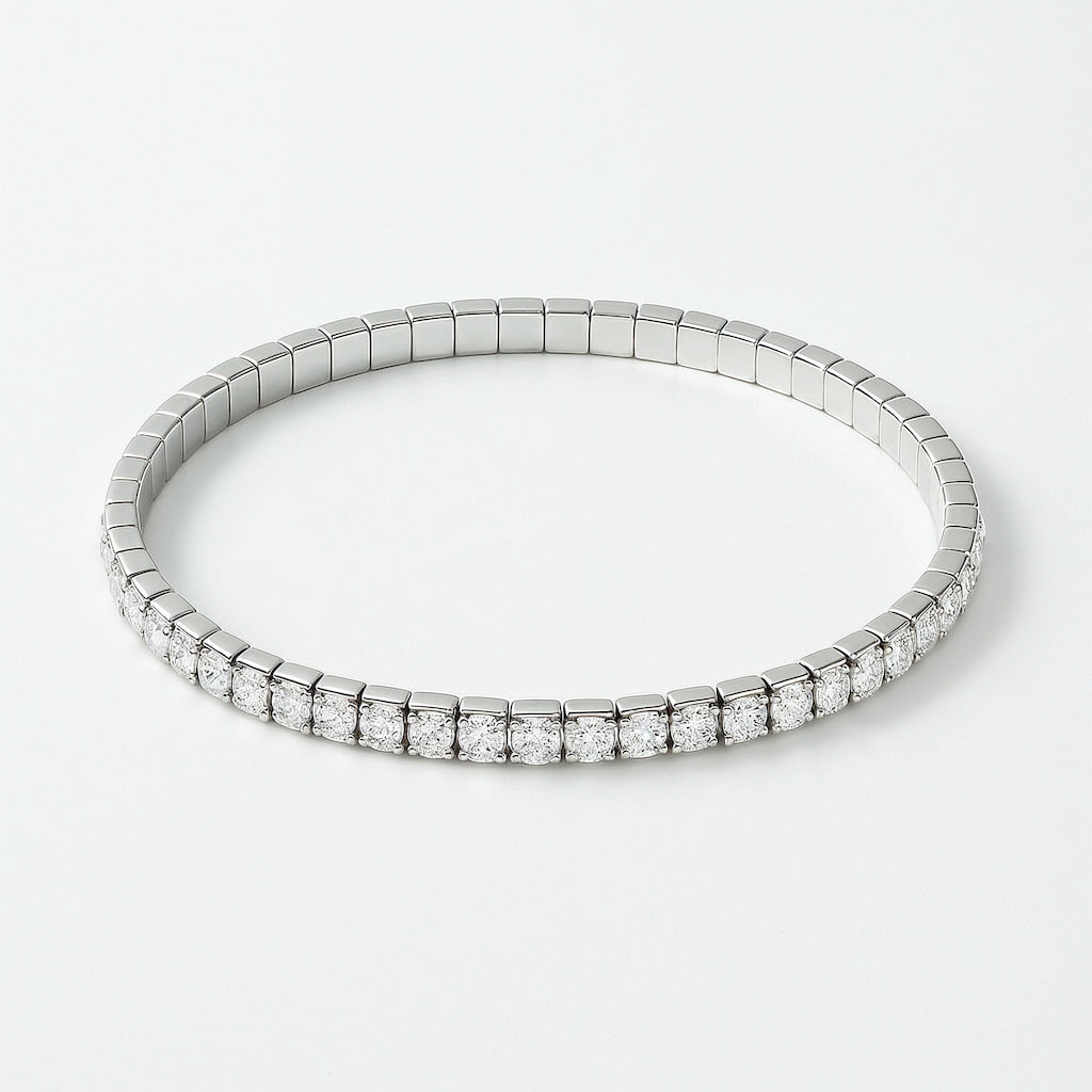 "KEY WEST" ELASTIC TENNIS BRACELET