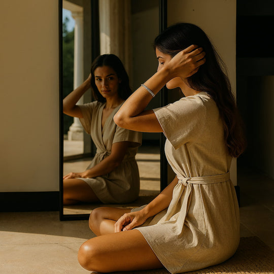 "KEY WEST" ELASTIC TENNIS BRACELET