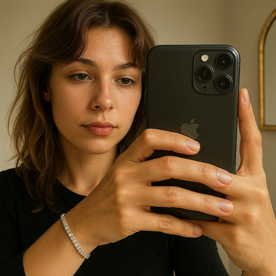 "KEY WEST" ELASTIC TENNIS BRACELET