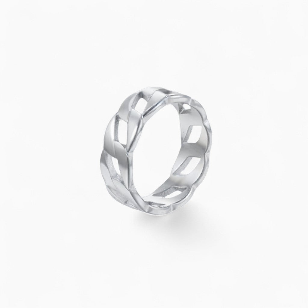 "AZORES" CRISSCROSS RING