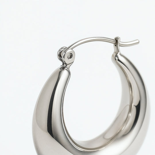 "BARCELONA" CHUNKY DROP HOOPS