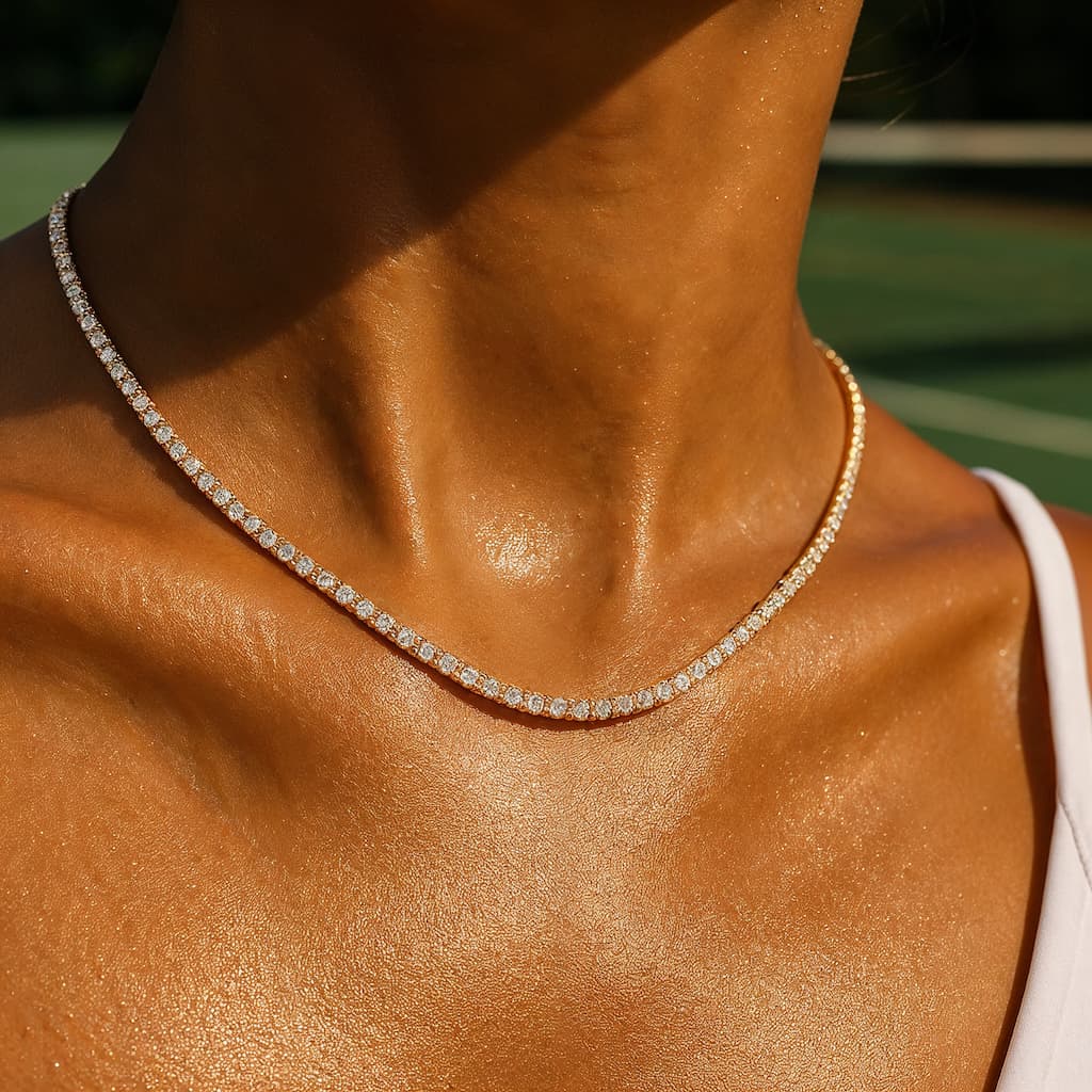 "MIAMI" CLASSIC TENNIS CHOKER