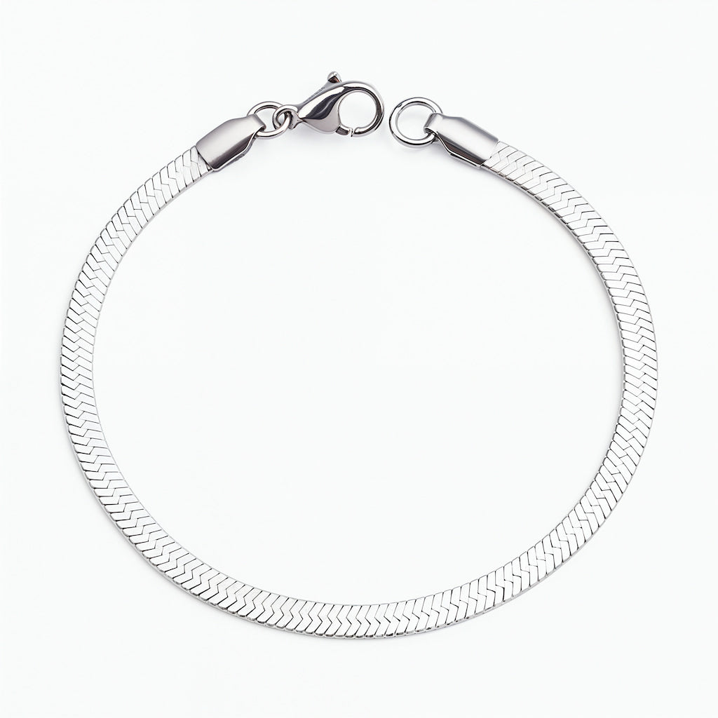 "SANTORINI" HERRINGBONE BRACELET