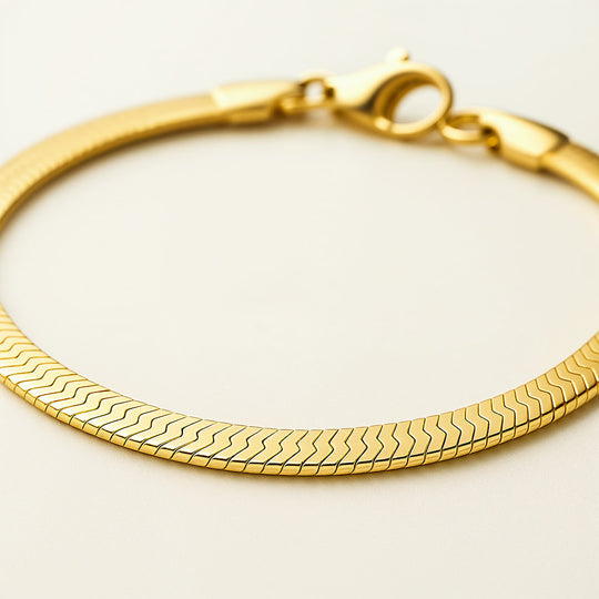 "SANTORINI" HERRINGBONE BRACELET