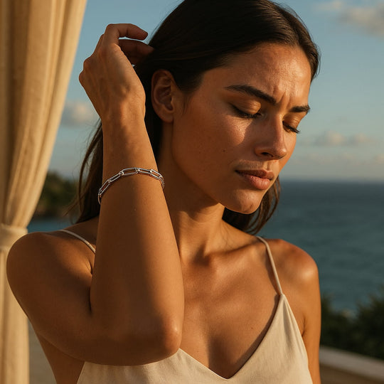 "ST. BARTS" LINK BRACELET